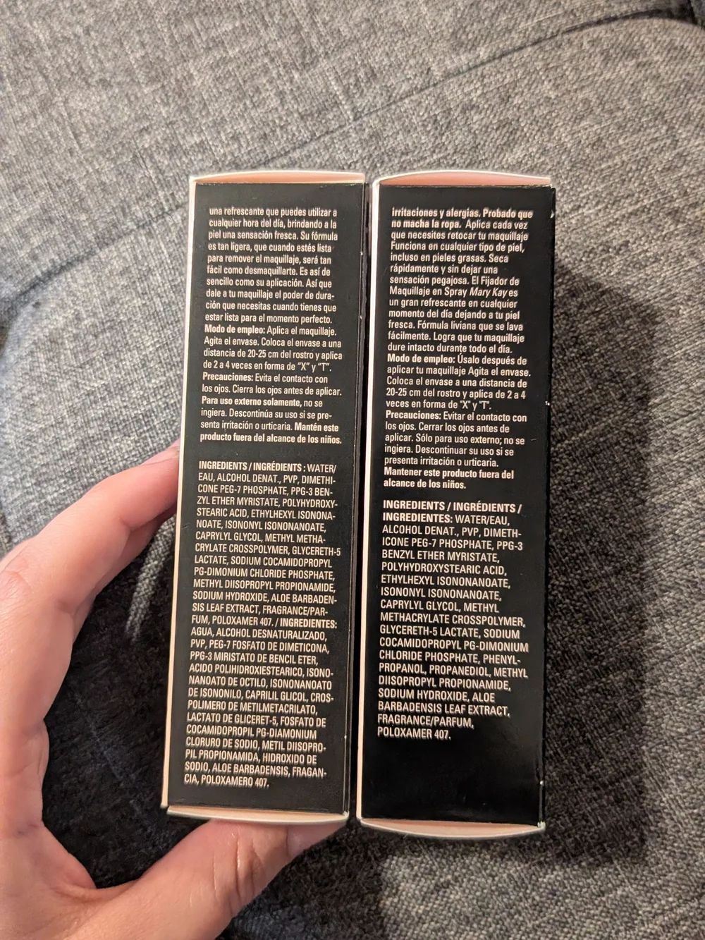 Mary Kay Set Of 2 Makeup Finishing Spray - 2016 And 2019 Collections